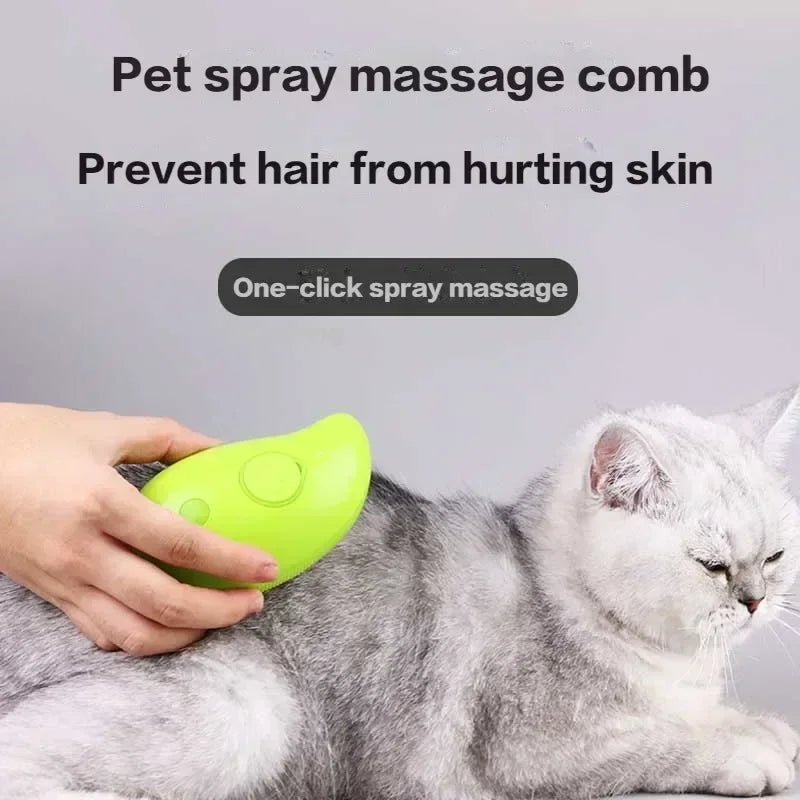 Steamy Pet Brush