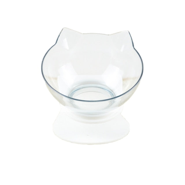 Cute Cat Bowl With Stand