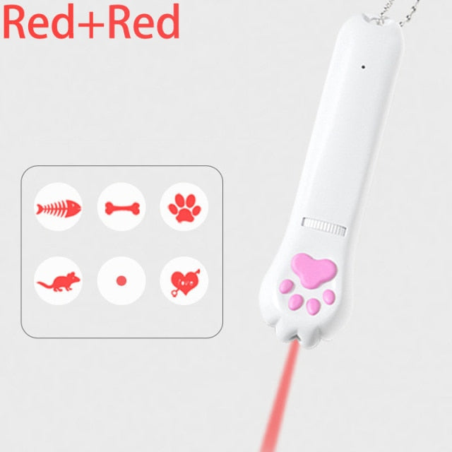Laser Cat Teaser Interactive Toy